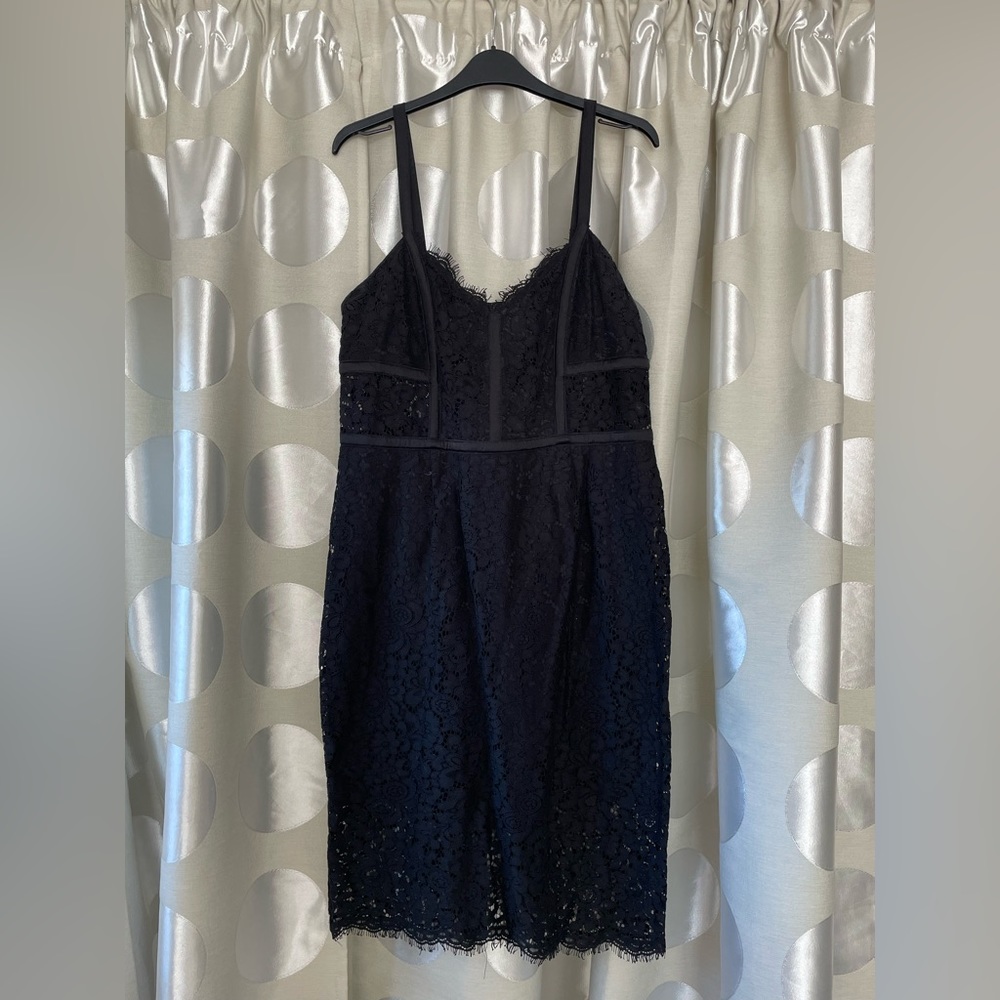 Black Lace Cocktail Dress